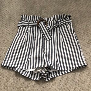Altar’d State Striped High Waisted Shorts